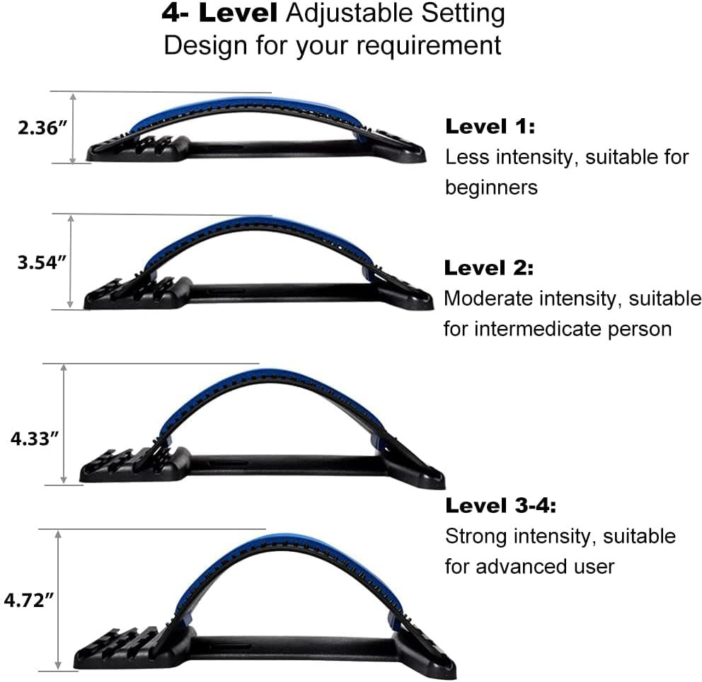 Lumbar Back Stretcher — 4 Levels