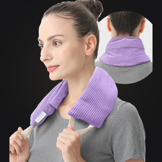 Weighted Neck & Shoulder Heat Wrap — Lavender